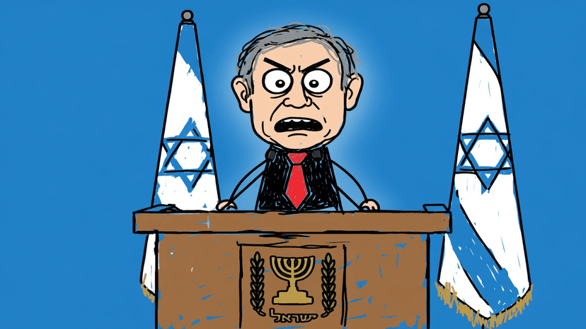 Political figure caricature